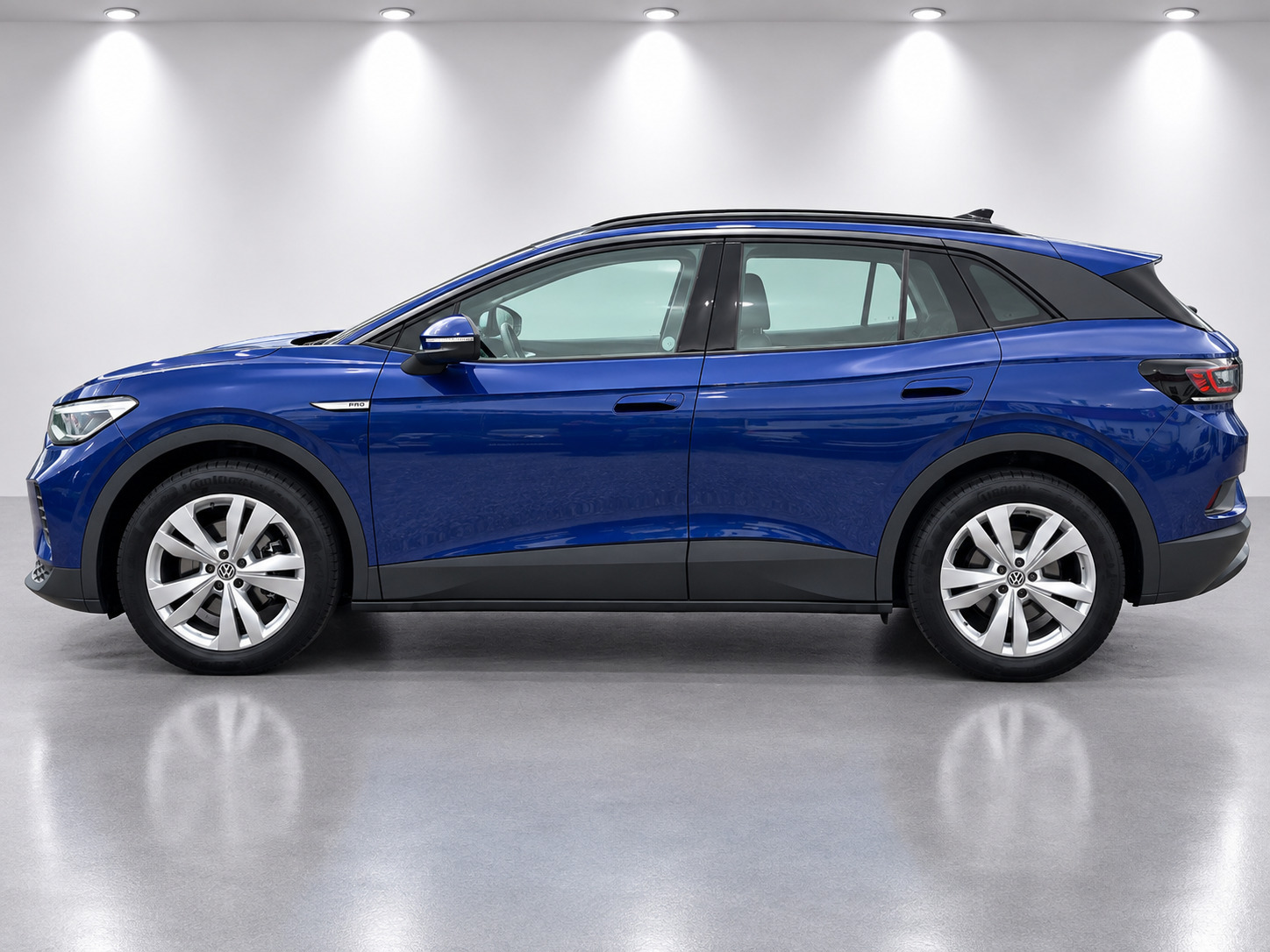 Blå VW ID.4 fra 2022