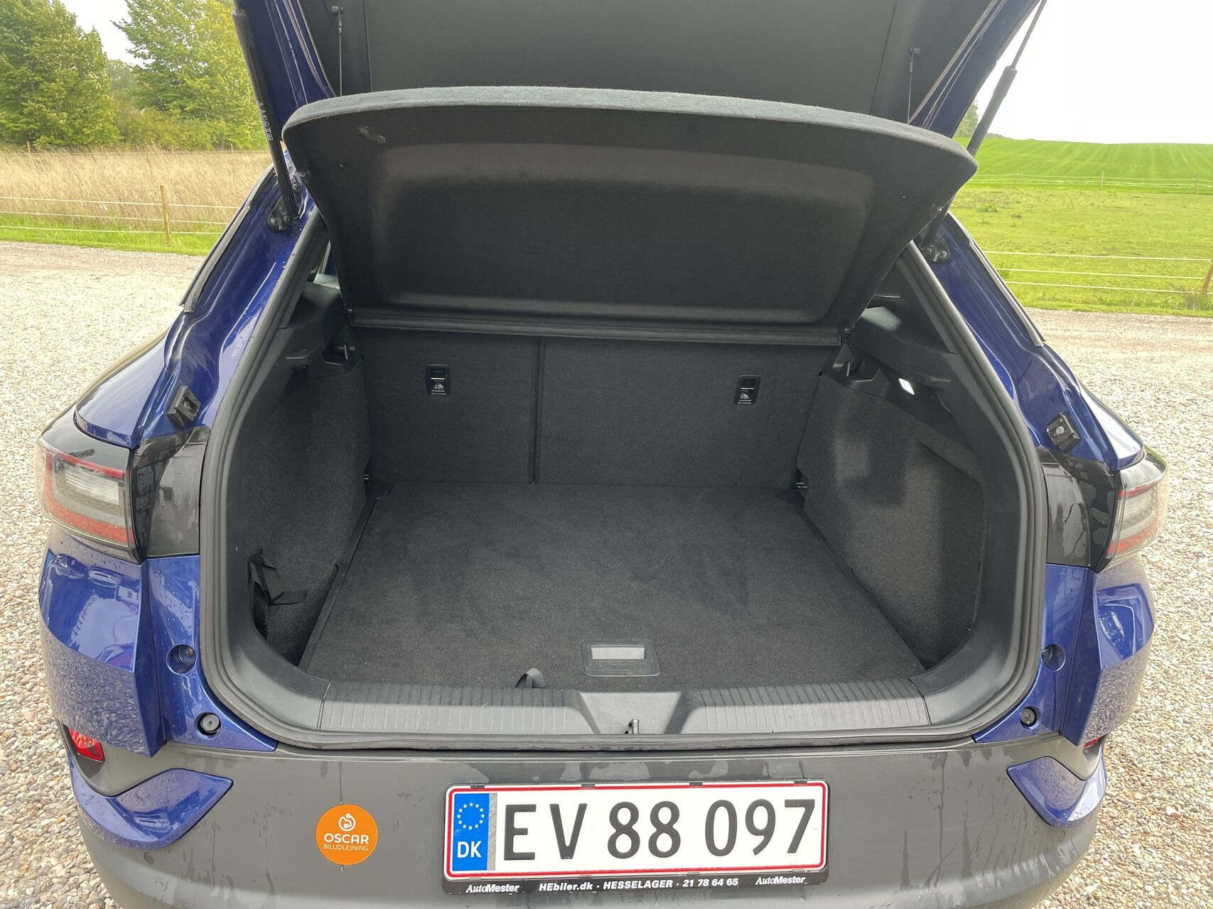 Blå VW ID.4 fra 2022