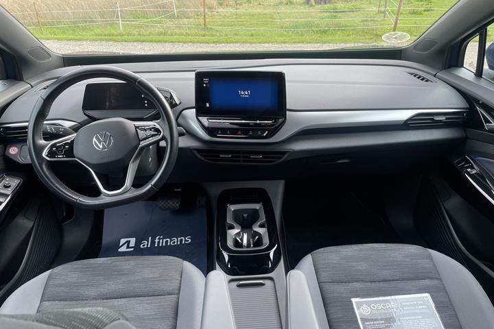 Blå VW ID.4 fra 2022