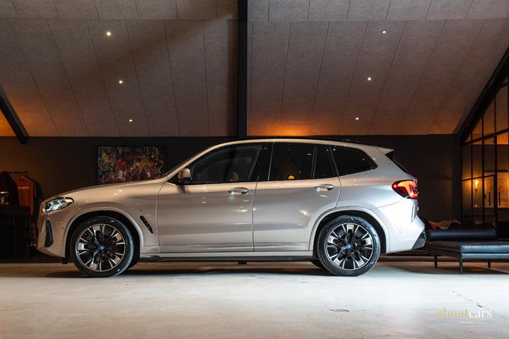 Orange BMW iX3 fra 2023