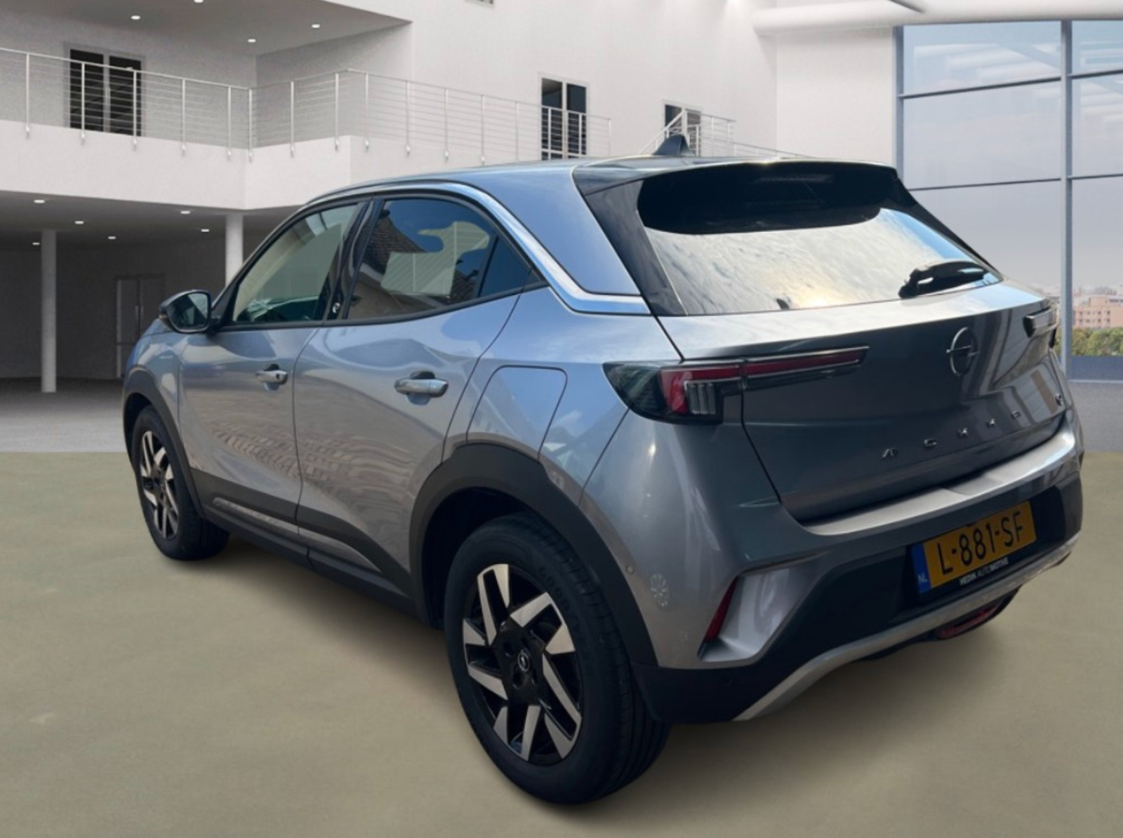 Hvid Opel Mokka-e fra 2021