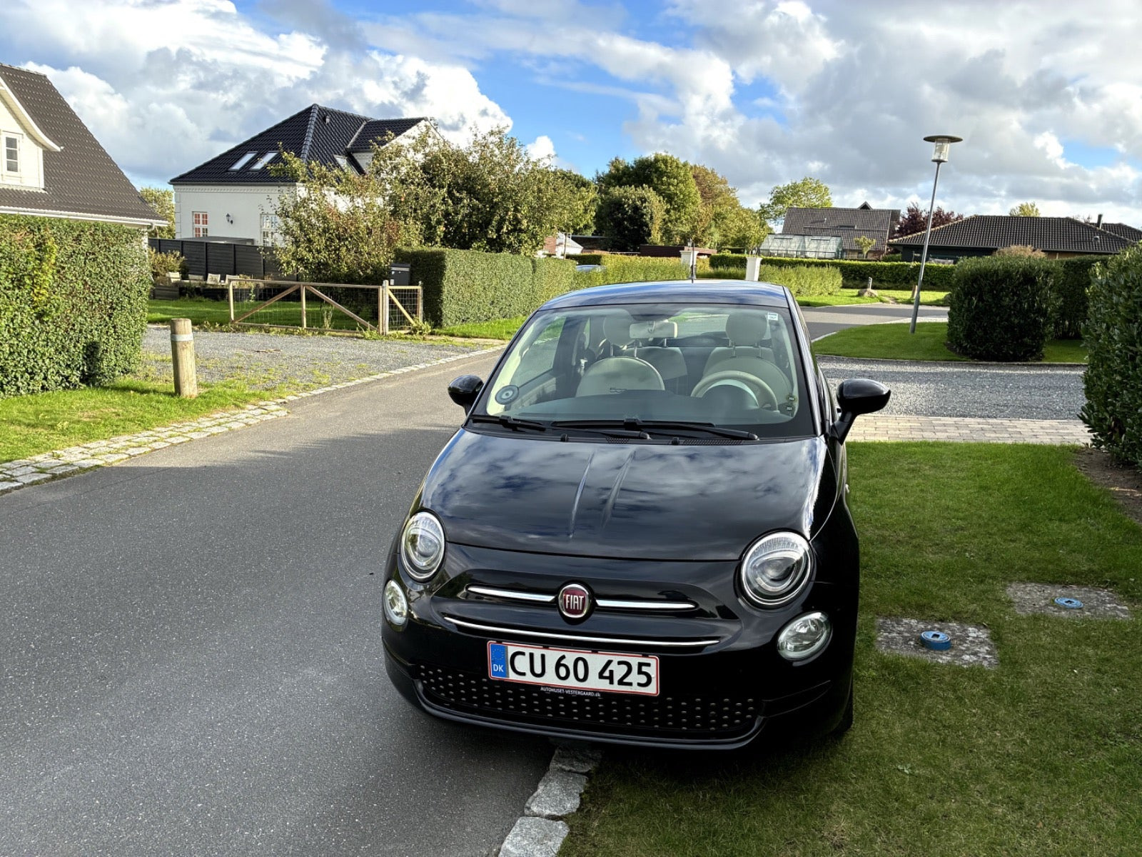 Sort Fiat 500C fra 2020