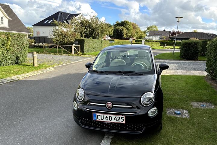 Sort Fiat 500C fra 2020