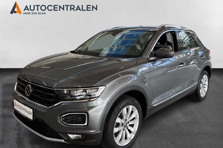 Grå VW T-Roc fra 2021
