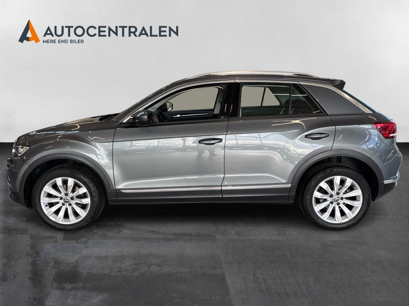 Grå VW T-Roc fra 2021
