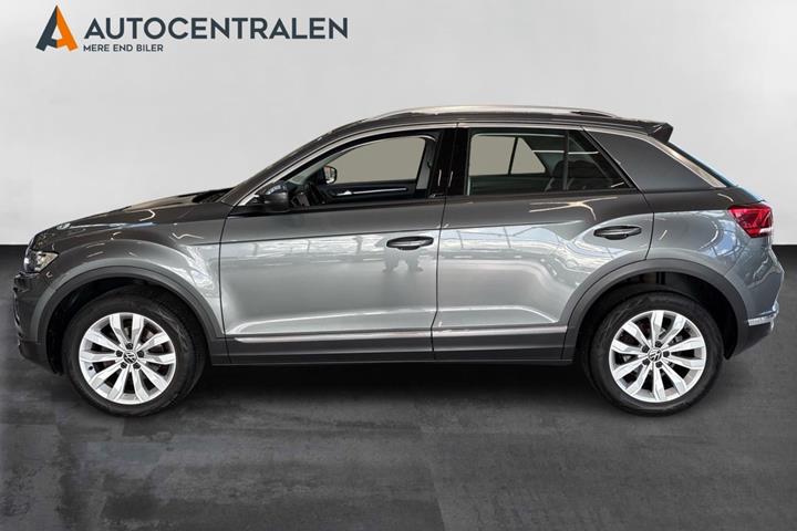 Grå VW T-Roc fra 2021