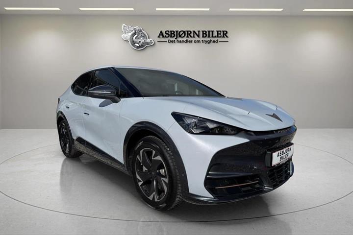 Hvid Cupra Tavascan fra 2025