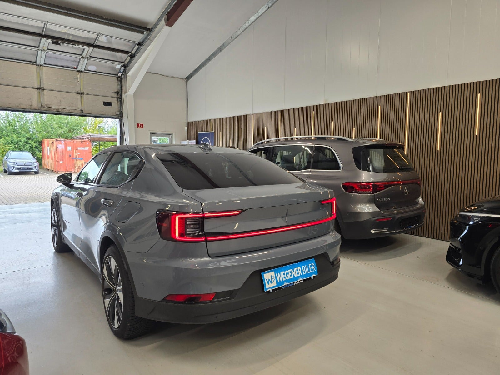 Grå Polestar 2 fra 2023