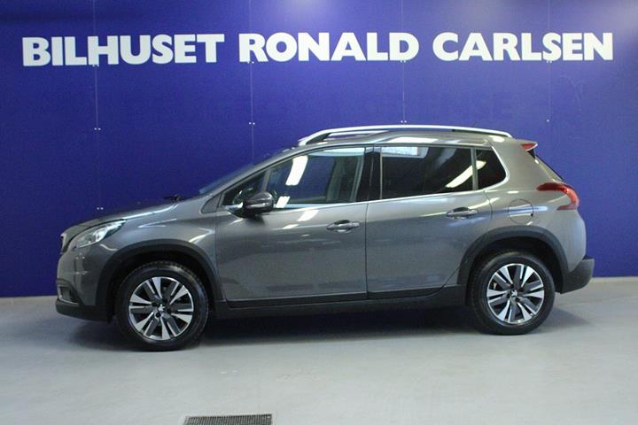 Grå Peugeot 2008 fra 2019