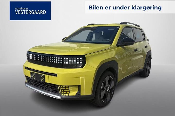 Gul Fiat Grande Panda fra 2025