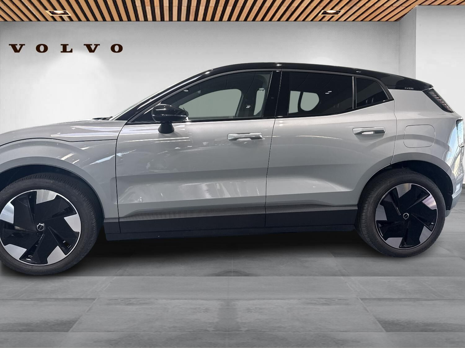 Grå Volvo EX30 fra 2024