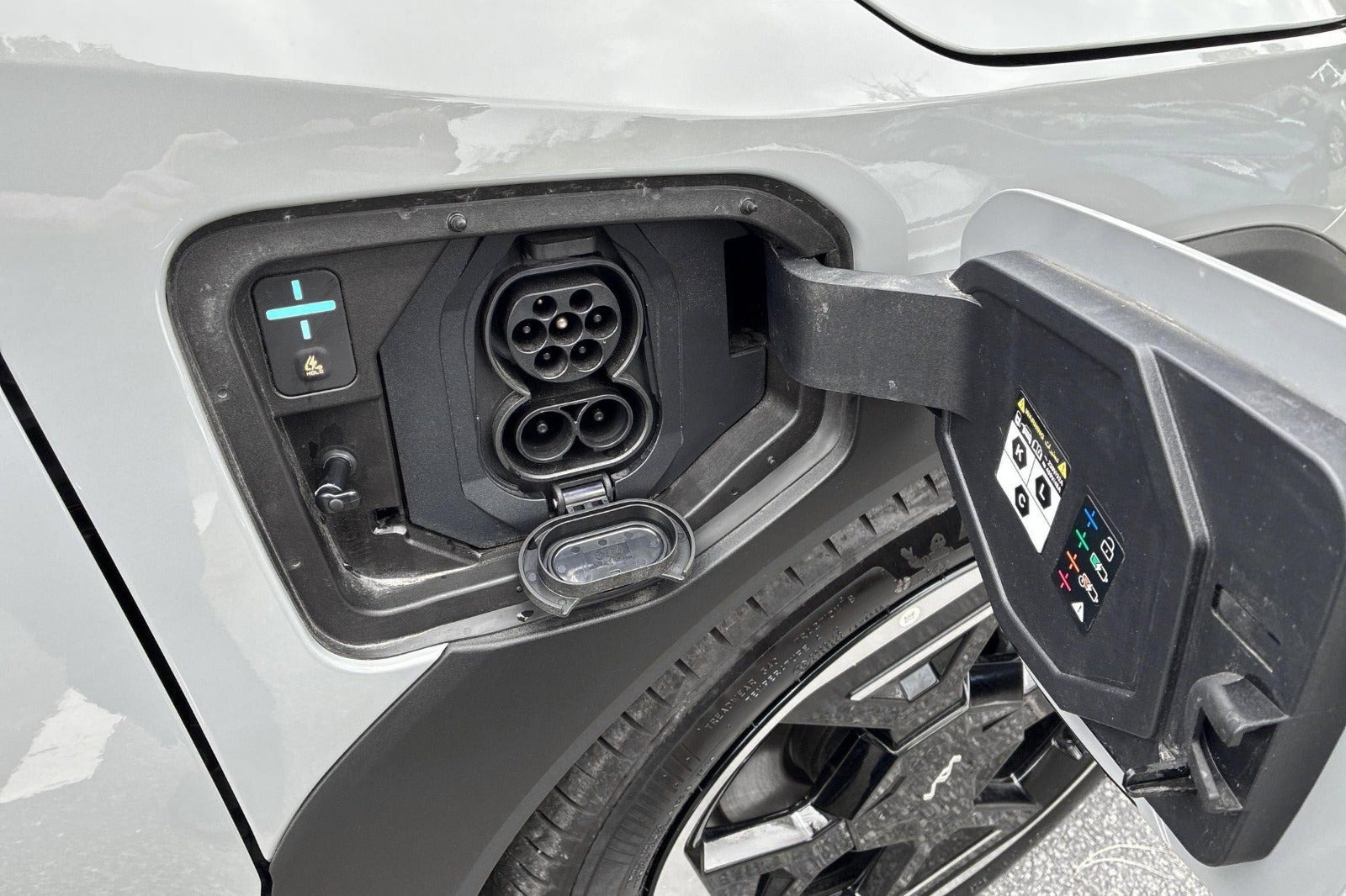 Grå Kia EV4 fra 2026