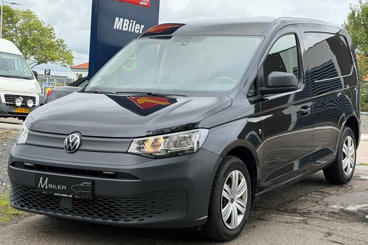 Sort VW Caddy fra 2023