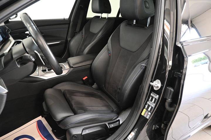 Sort BMW 320e fra 2024