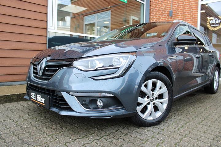 Grå Renault Megane IV fra 2019