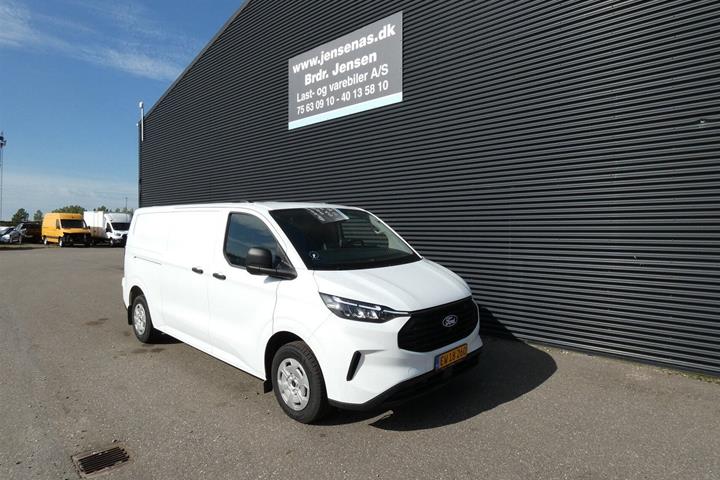 Hvid Ford Transit Custom 320 L2 fra 2026