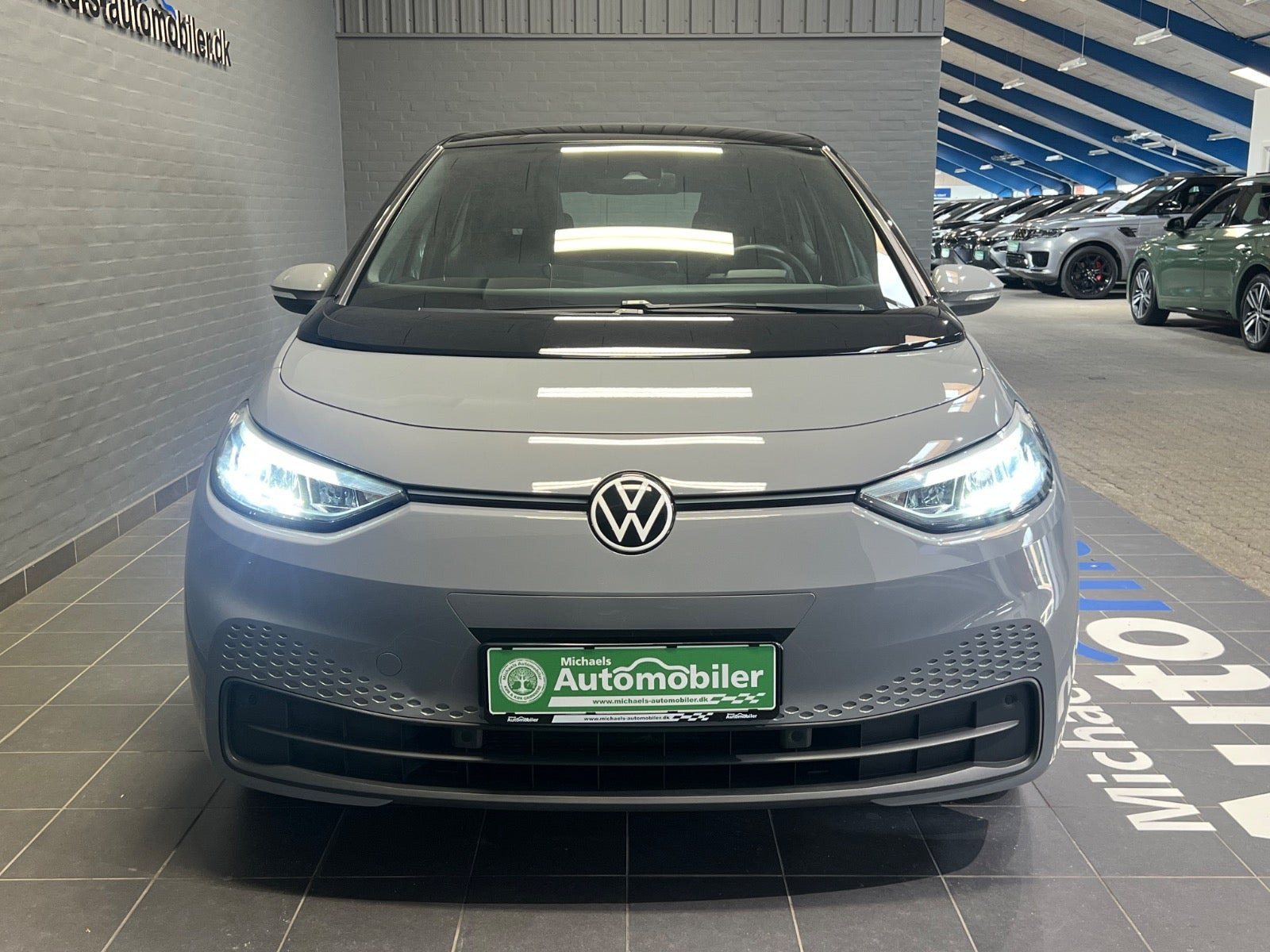 Grå VW ID.3 fra 2023