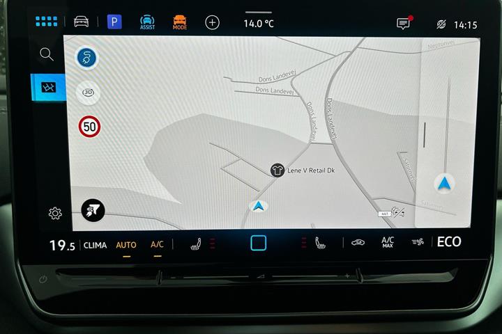Blå VW ID.4 fra 2024