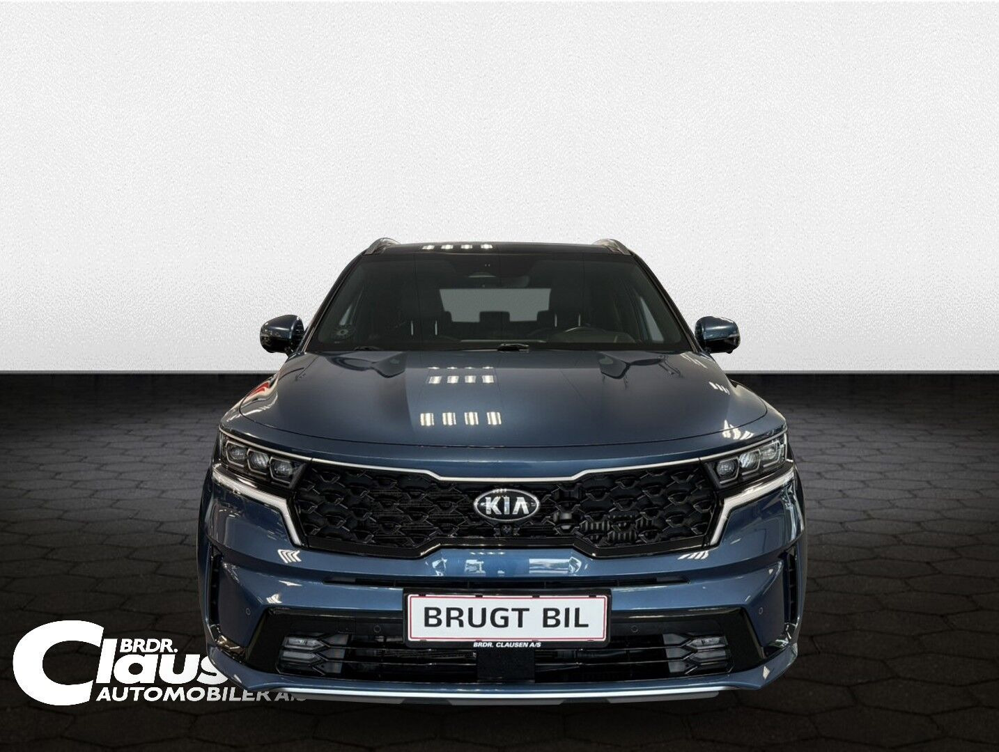 Blå Kia Sorento fra 2021