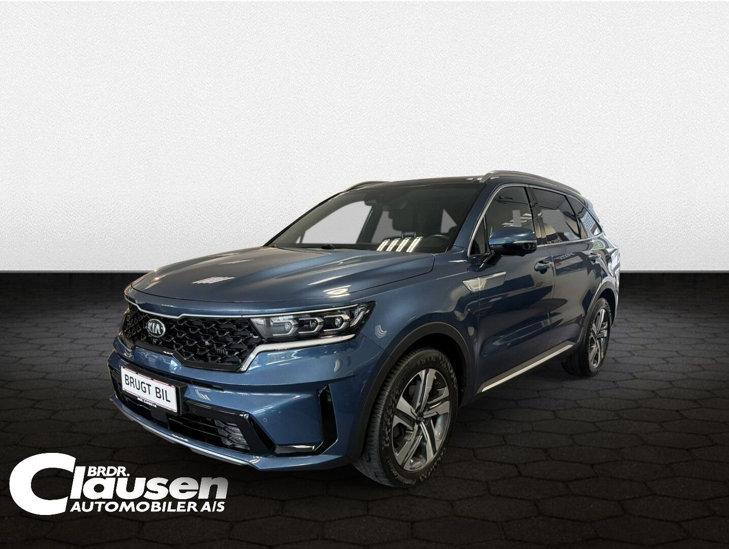 Blå Kia Sorento fra 2021