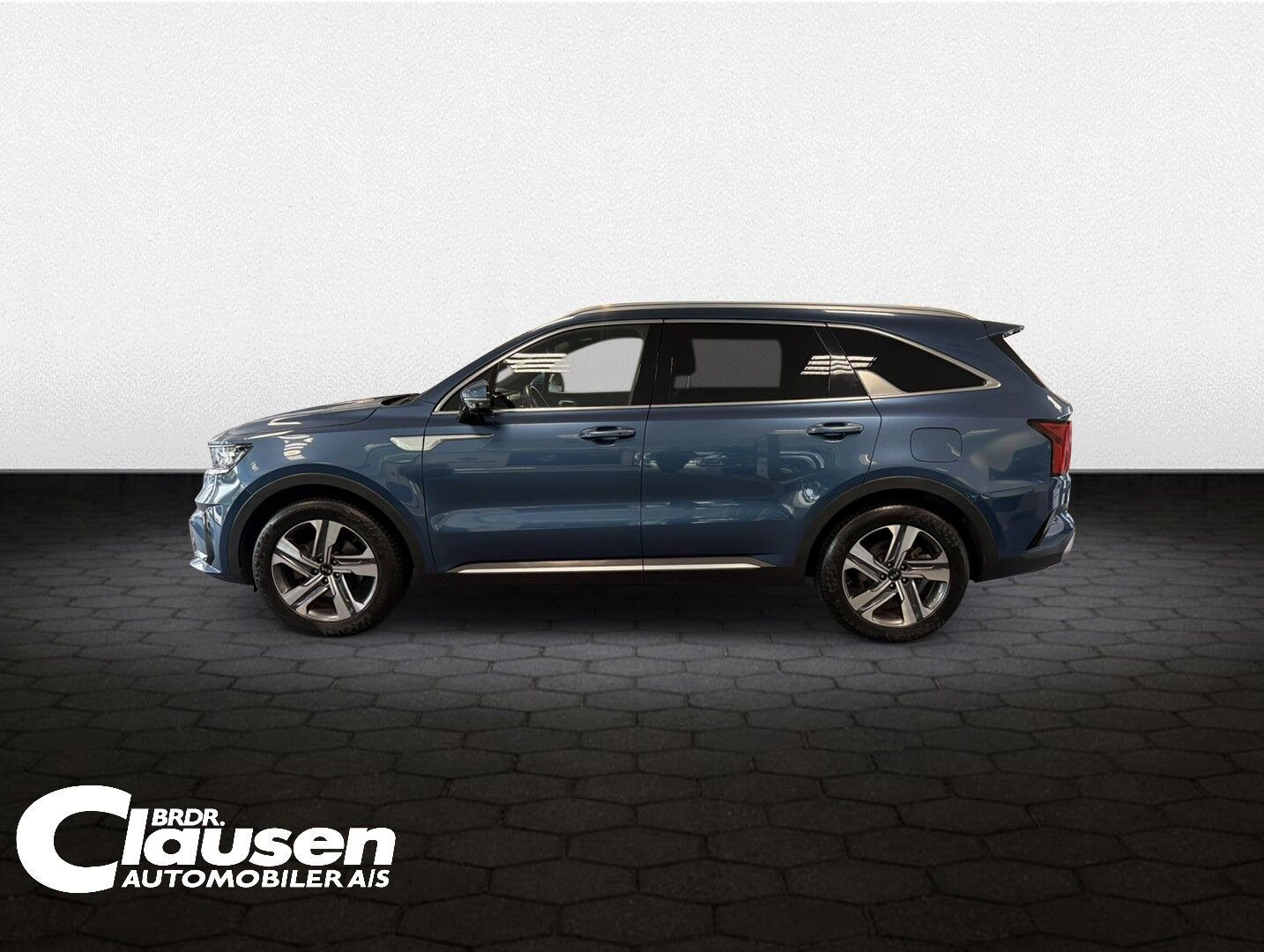 Blå Kia Sorento fra 2021