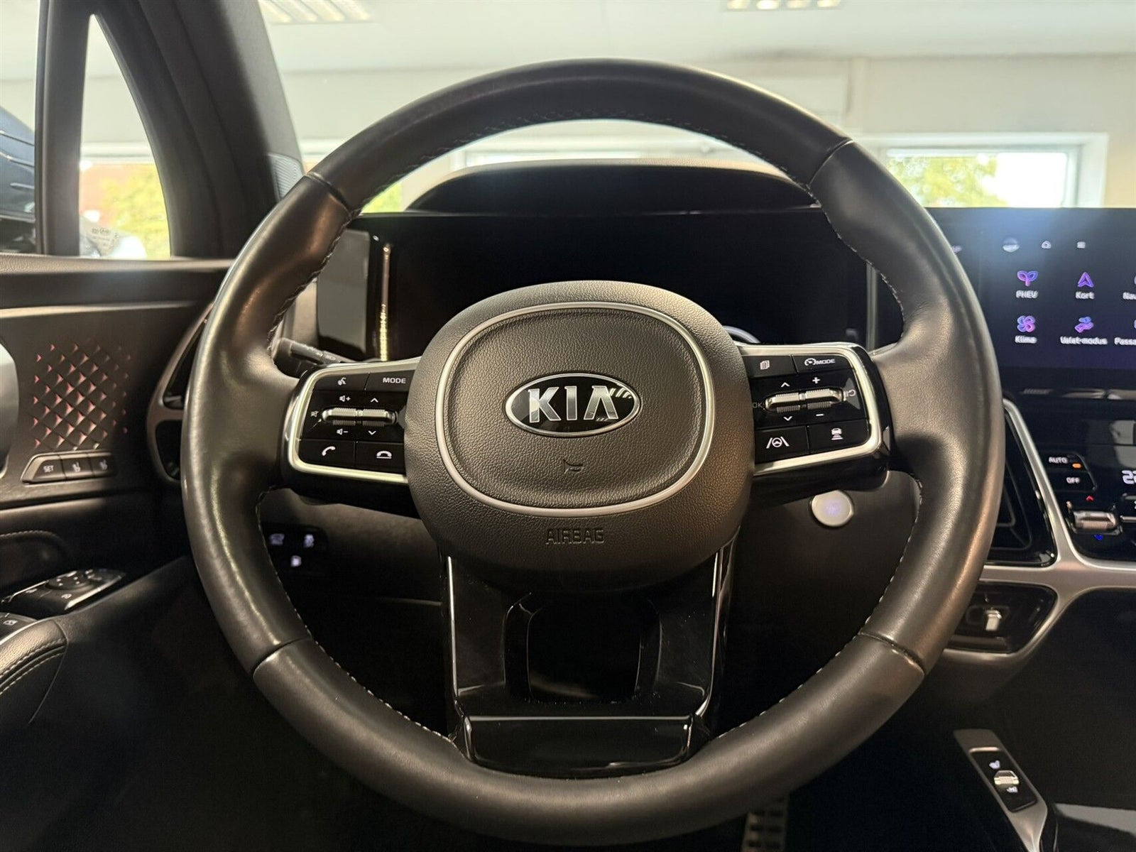Blå Kia Sorento fra 2021