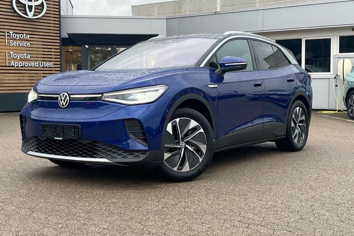 Blå VW ID.4 fra 2023