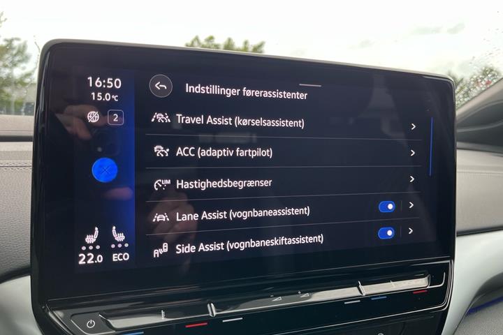 Blå VW ID.4 fra 2023
