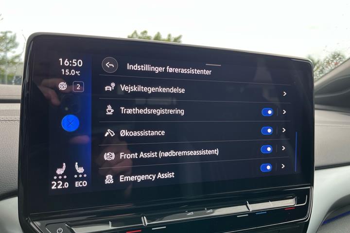 Blå VW ID.4 fra 2023