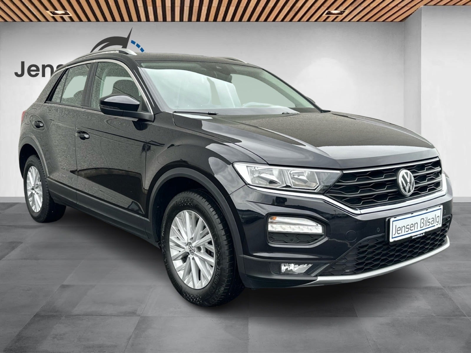 Sort VW T-Roc fra 2018