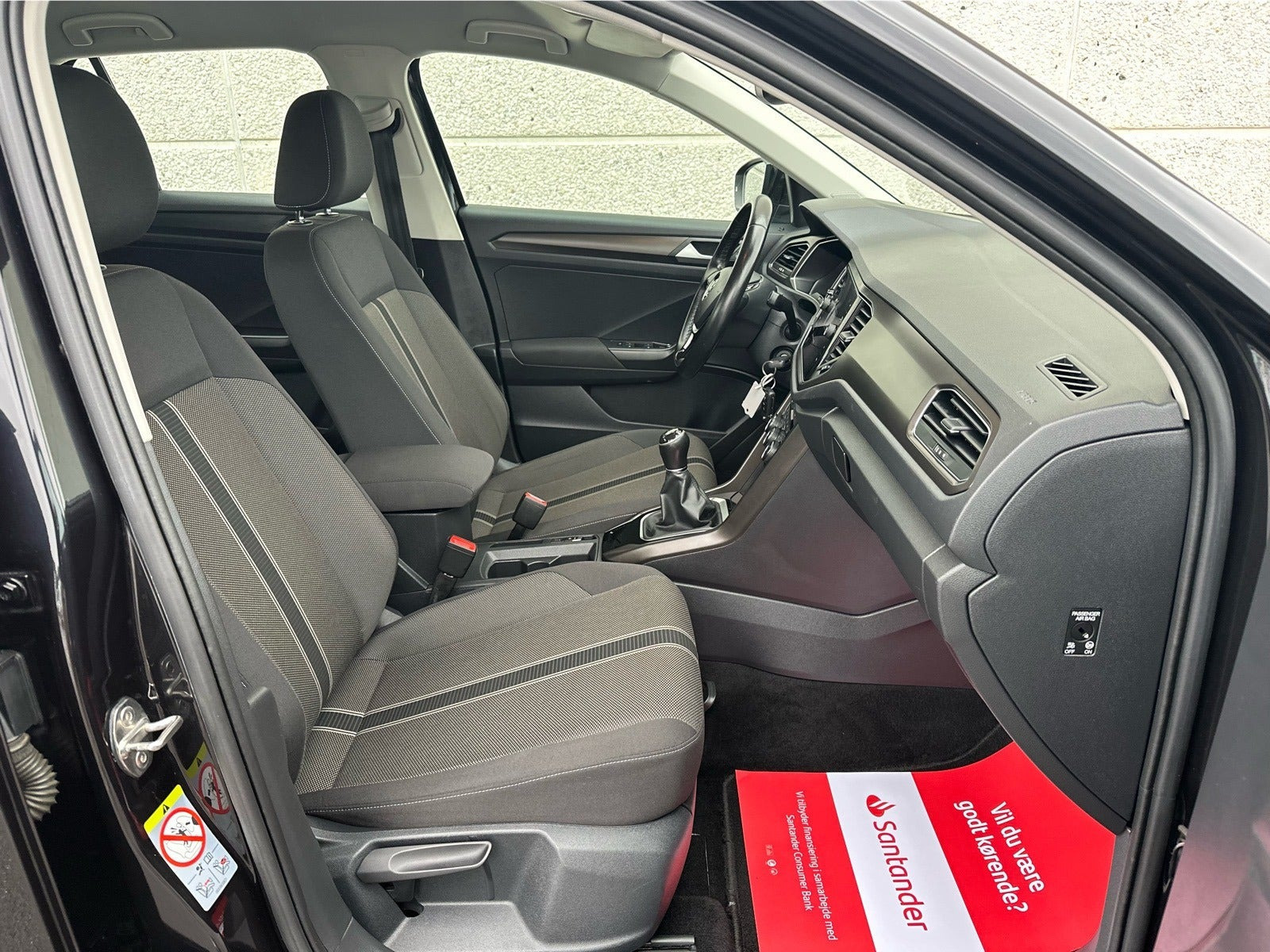 Sort VW T-Roc fra 2018