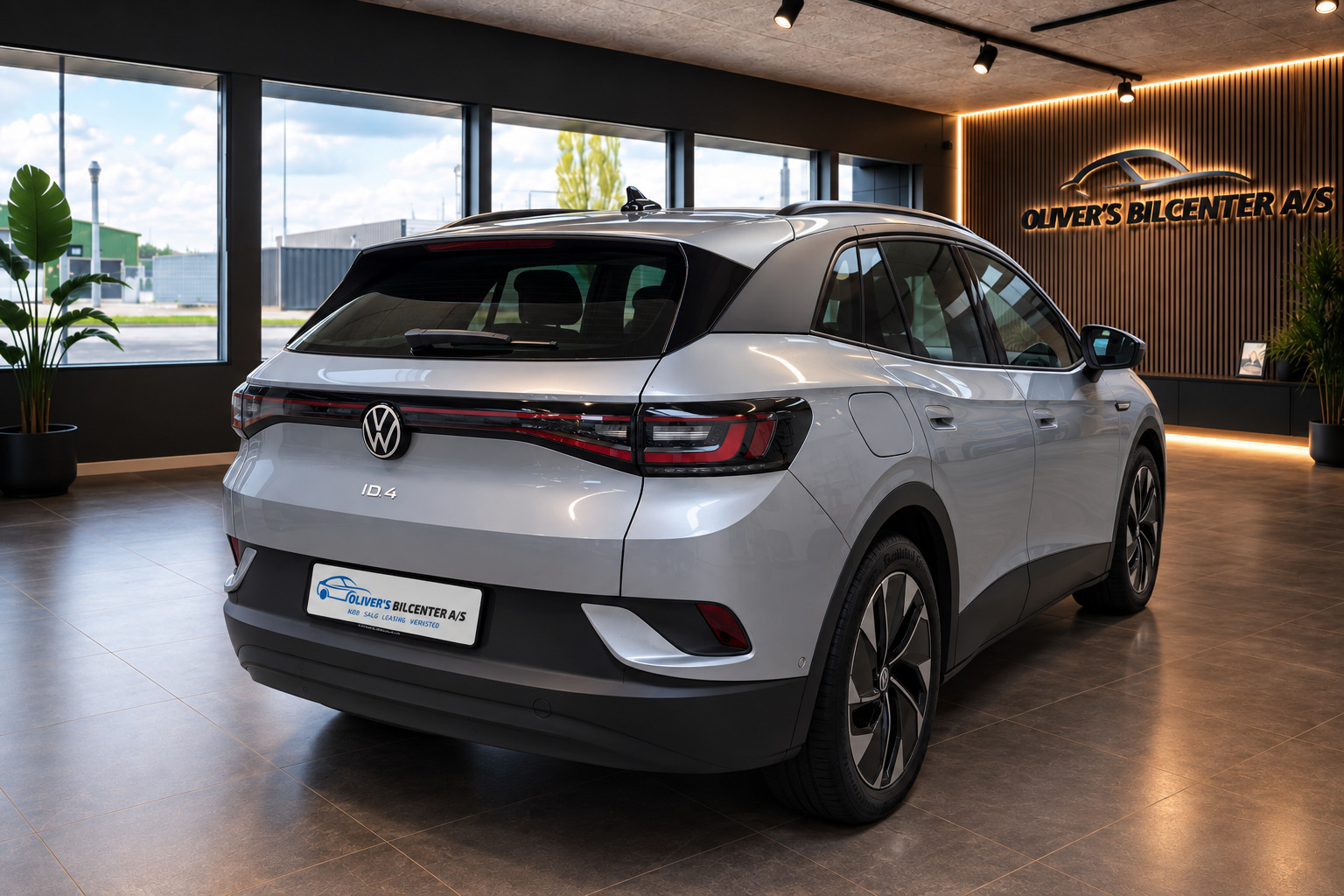 Sølv VW ID.4 fra 2022
