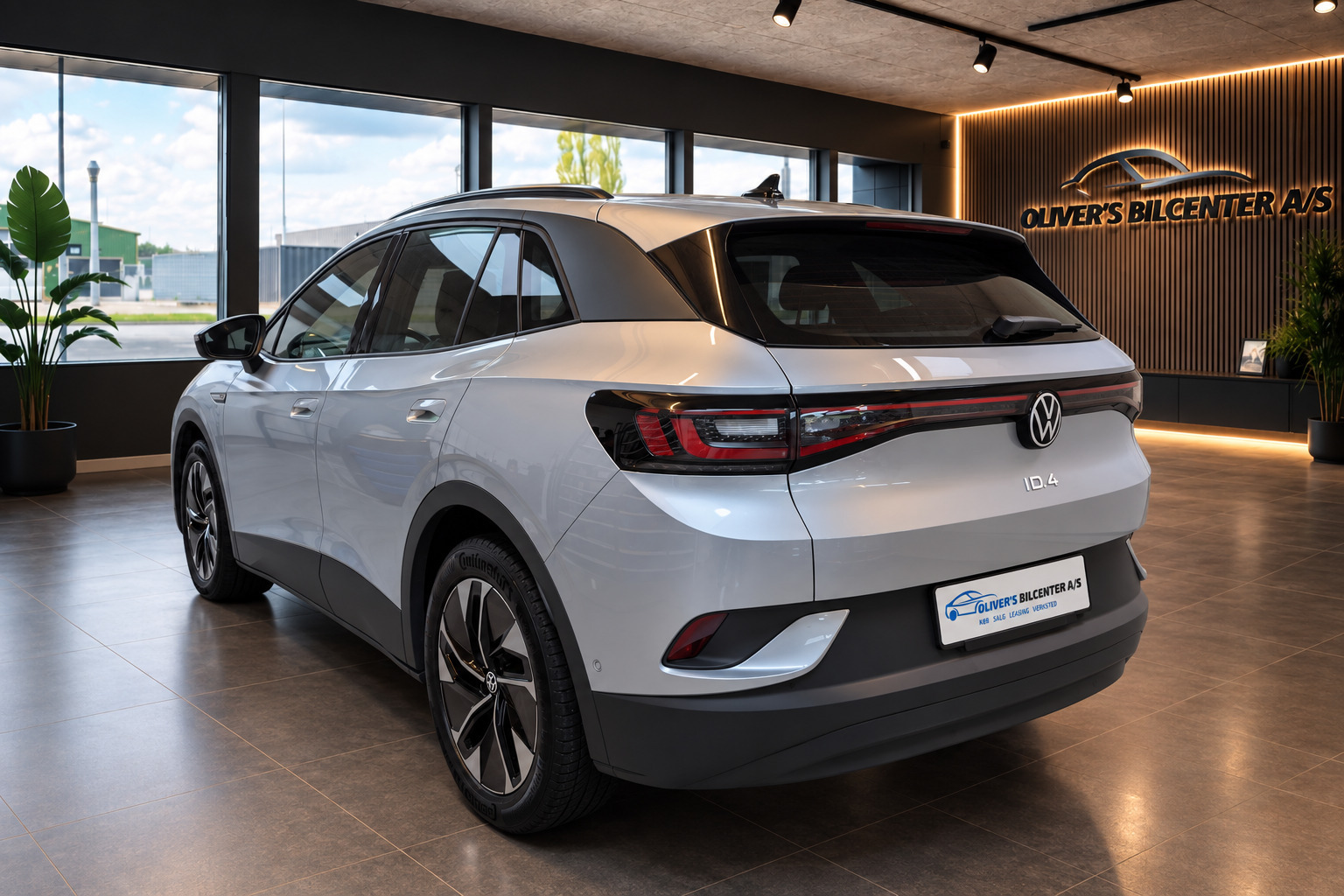 Sølv VW ID.4 fra 2022