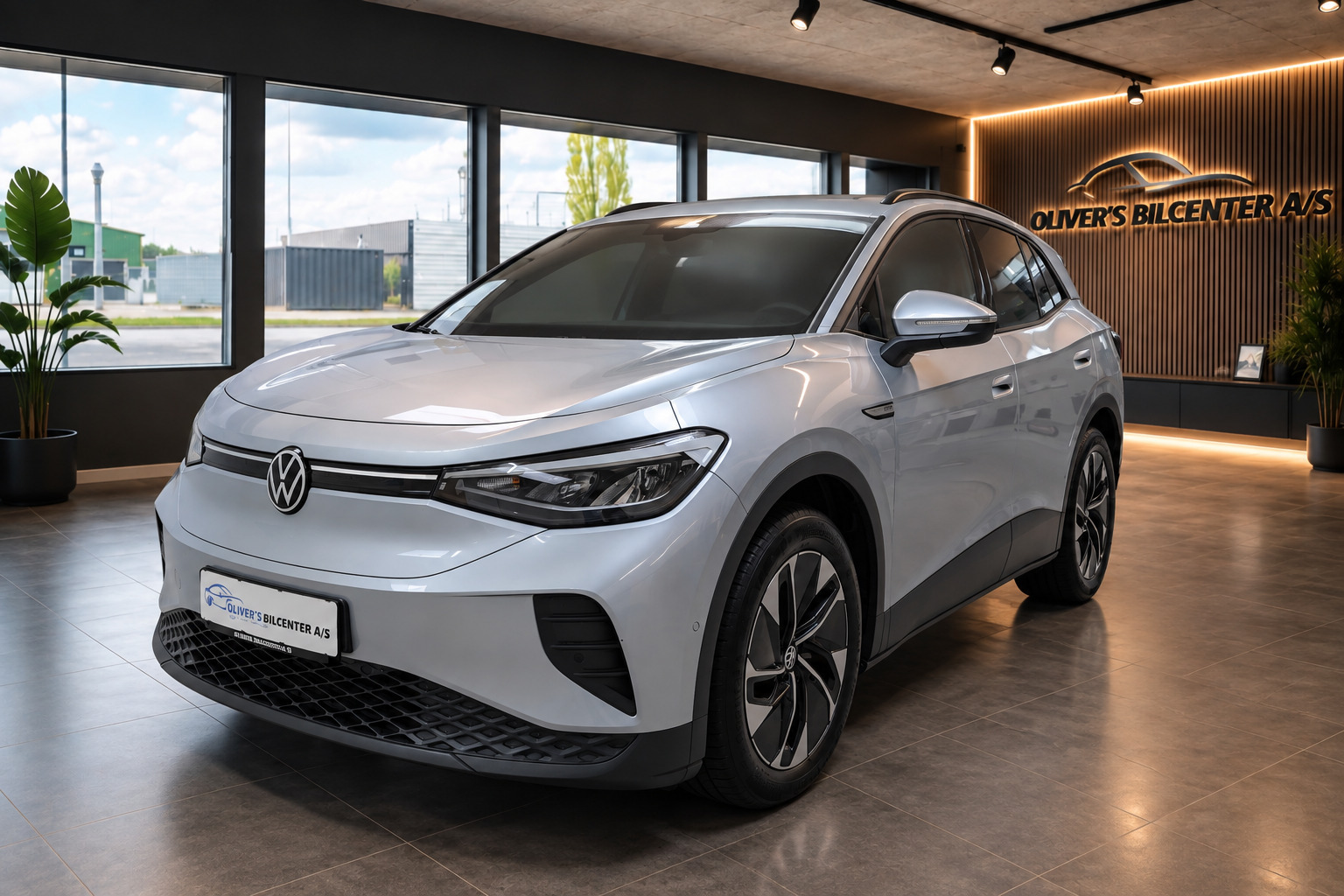 Sølv VW ID.4 fra 2022