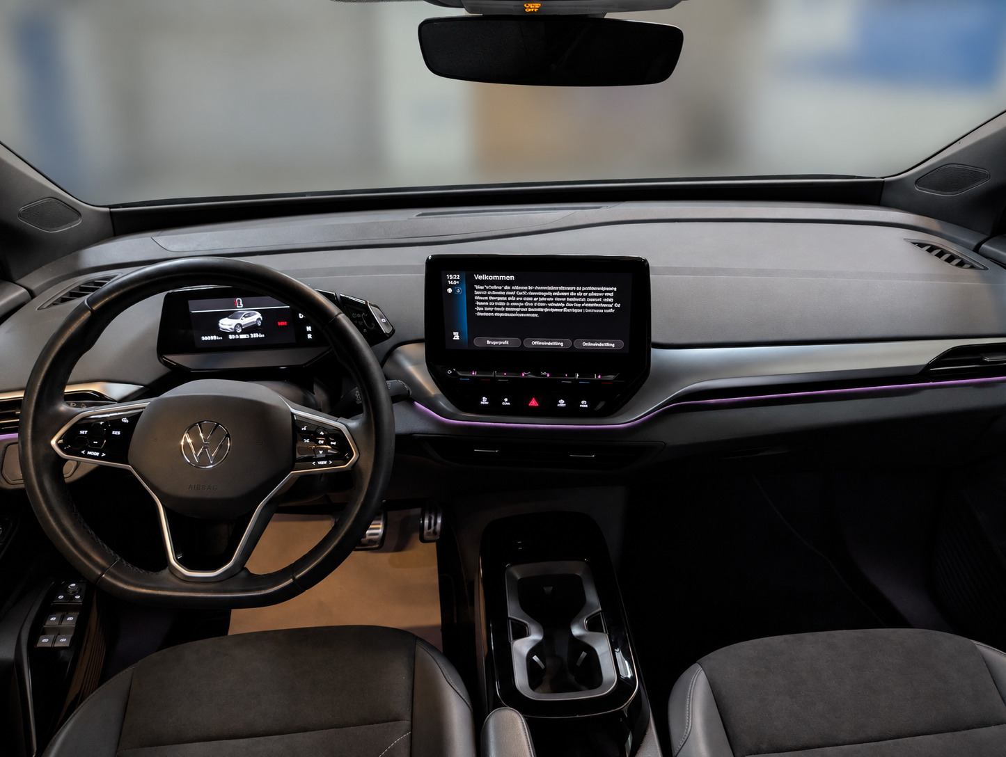 Sølv VW ID.4 fra 2022