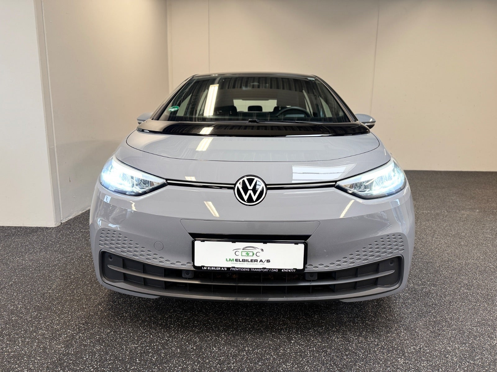 Grå VW ID.3 fra 2023