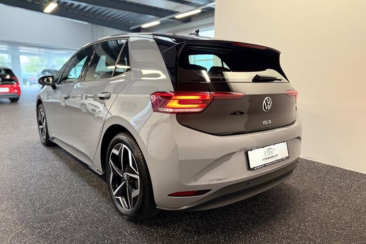 Grå VW ID.3 fra 2023