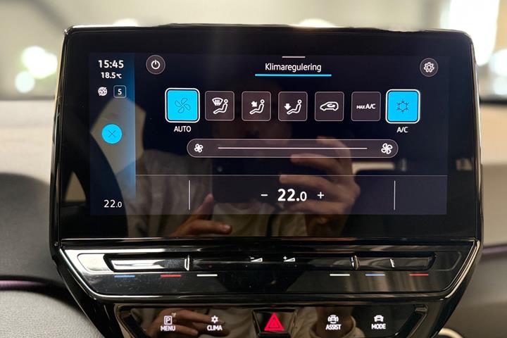 Grå VW ID.3 fra 2023