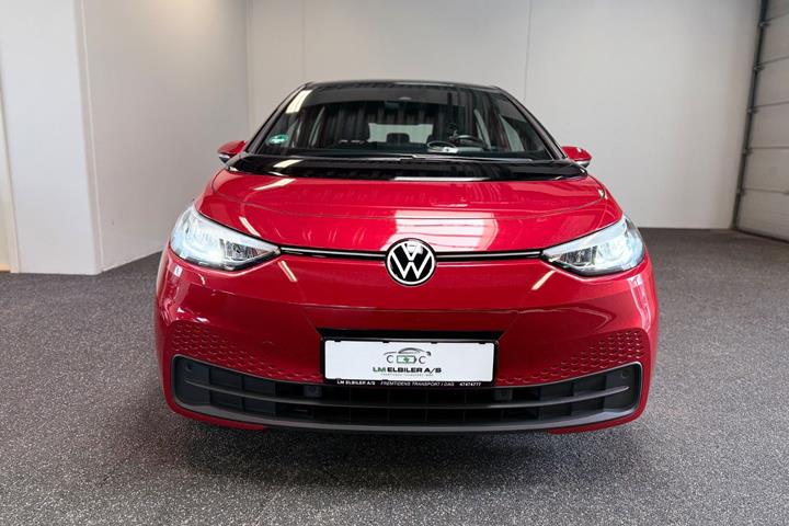 Rød VW ID.3 fra 2023