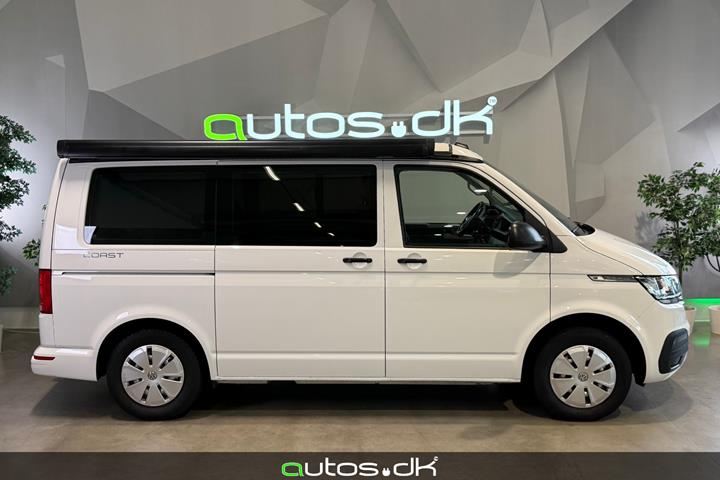 Hvid VW California fra 2022