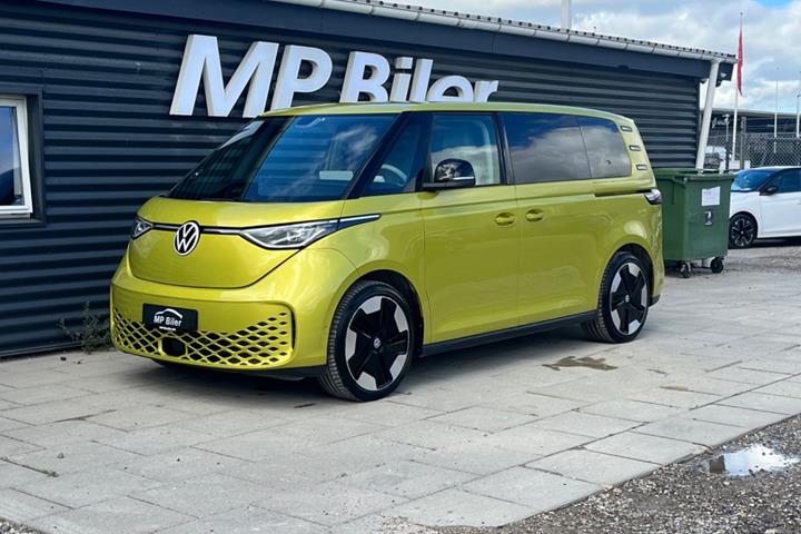 Gul VW ID.Buzz fra 2024