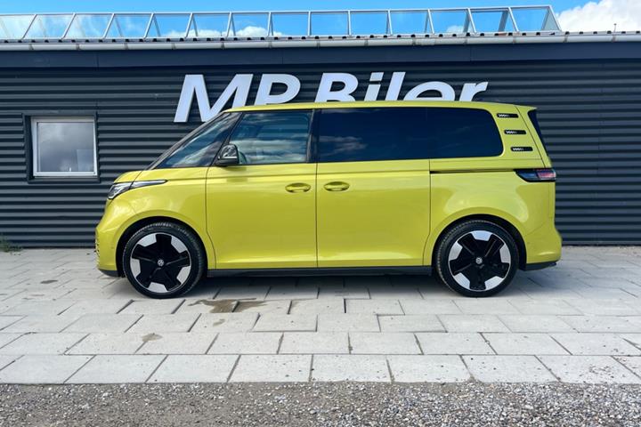 Gul VW ID.Buzz fra 2024