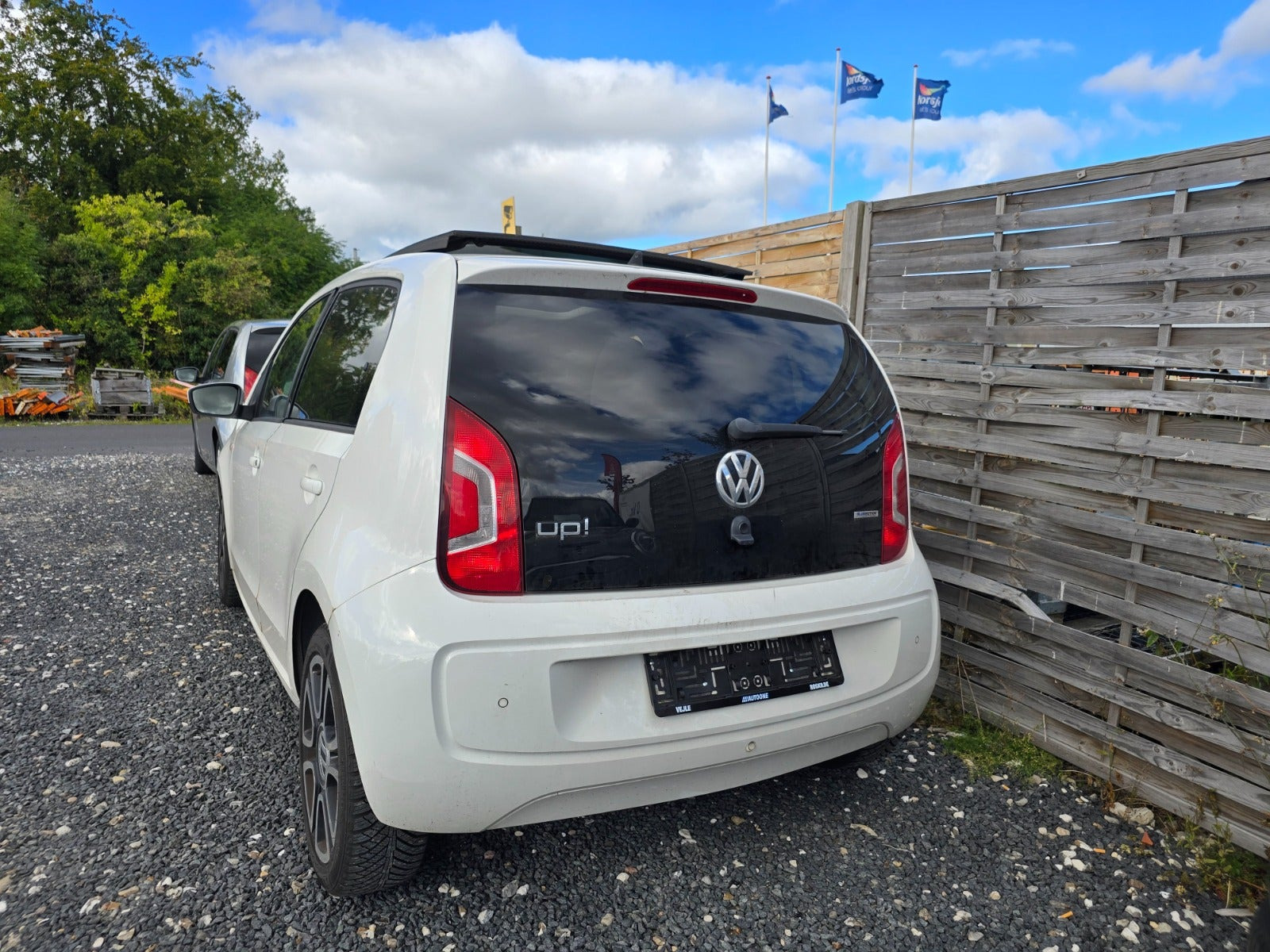 Hvid VW UP! fra 2013
