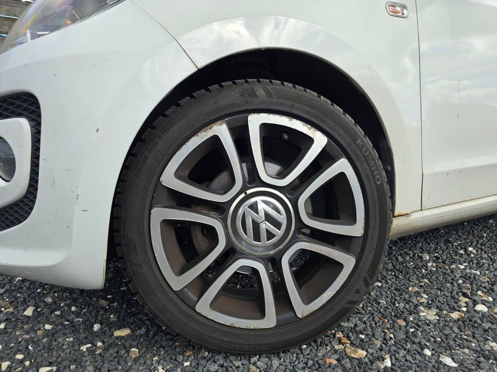 Hvid VW UP! fra 2013