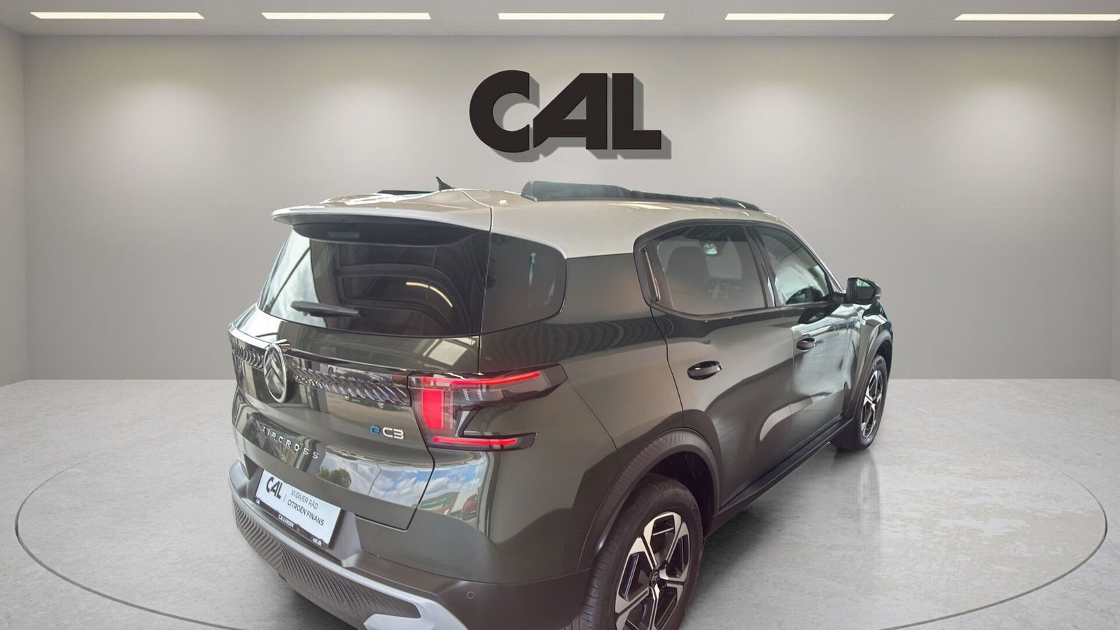 Grøn Citroën e-C3 Aircross fra 2025