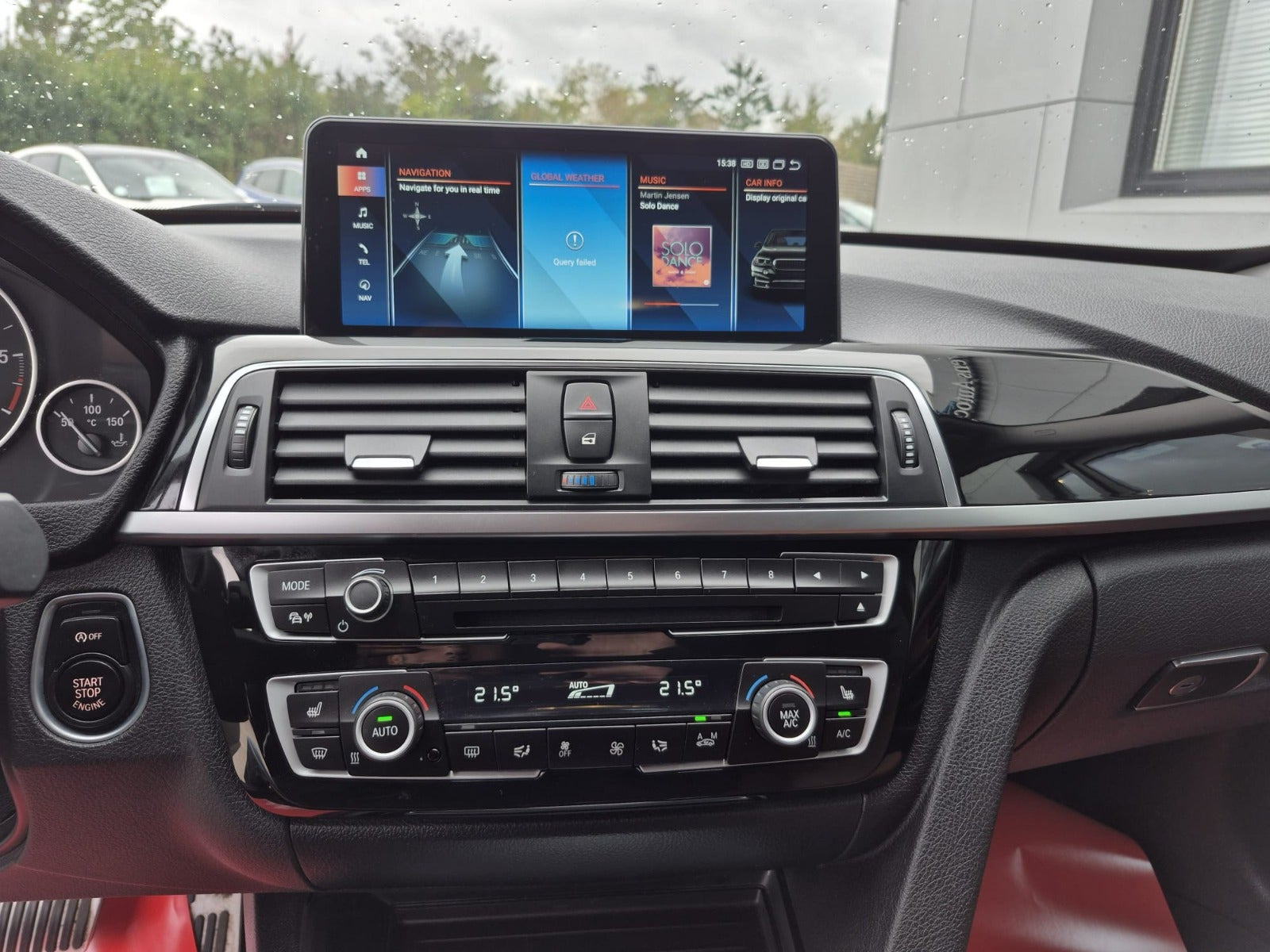 Grå BMW 320d fra 2018