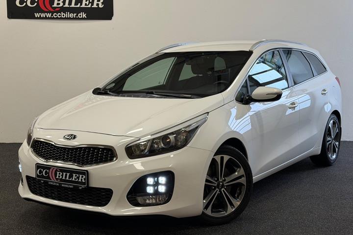 Hvid Kia Ceed fra 2017