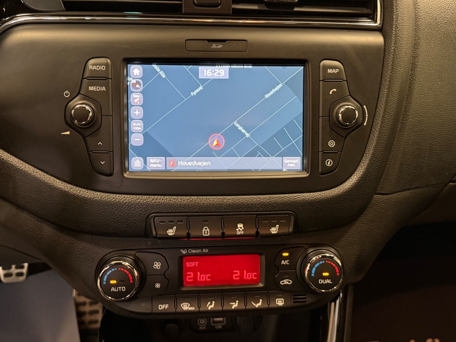 Hvid Kia Ceed fra 2017