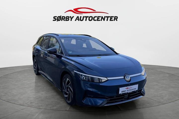 Blå VW ID.7 fra 2025