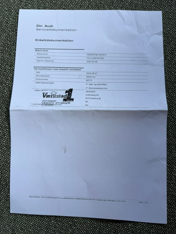 undefined Audi TT fra 2021